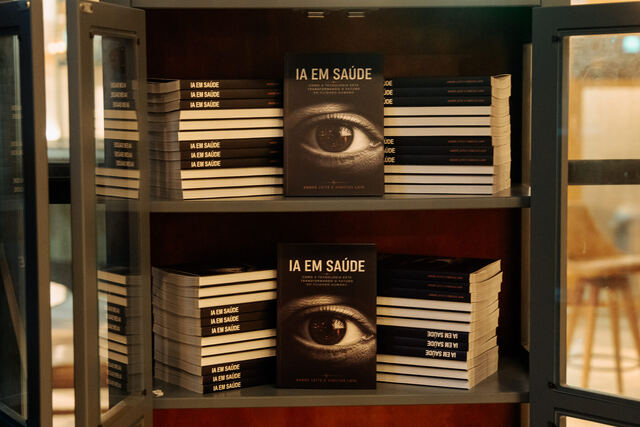 AI in Healthcare book signing night — the book