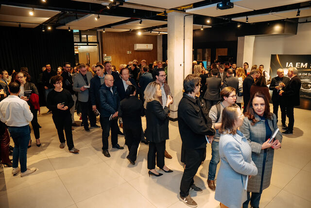 AI in Healthcare book signing night — audience