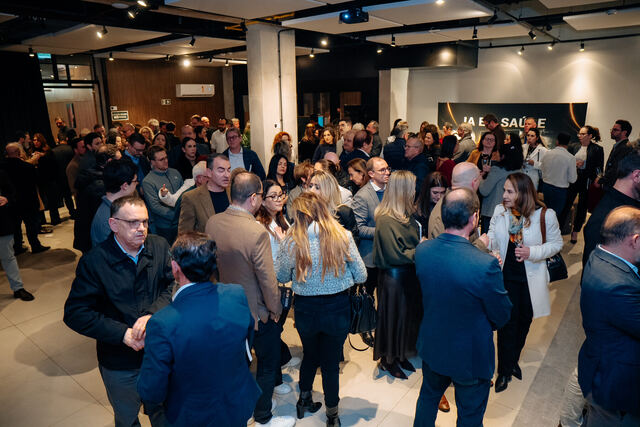 AI in Healthcare book signing night — audience