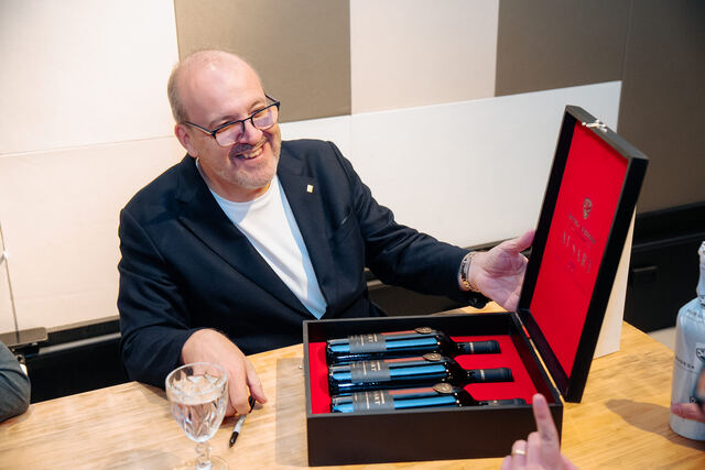 AI in Healthcare book signing night — moment
