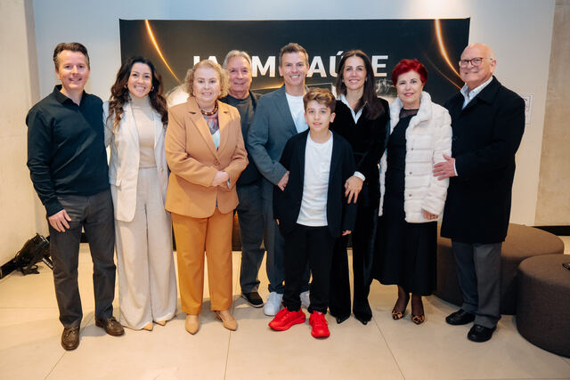 AI in Healthcare book signing night — group photo